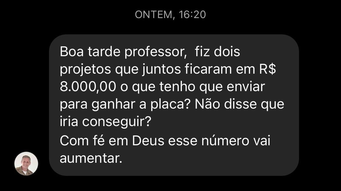 Policial Militar faz R$8.000,00 de renda Extra com Projetos Estruturais